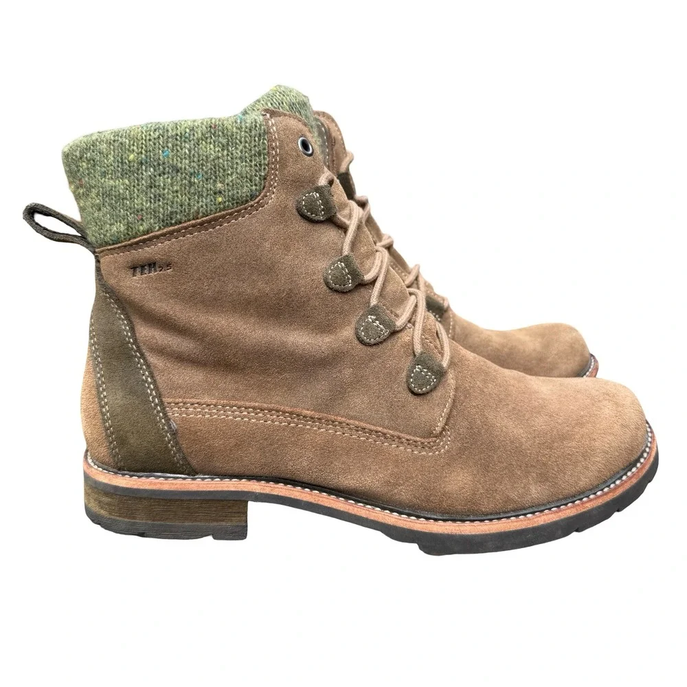 L.L. Bean East Point Tek 2.5 Brown Suede Leather Waterproof Boots  Women 10